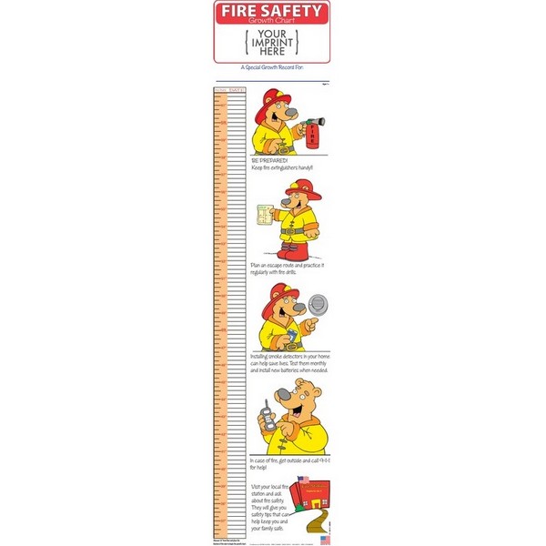 SC0025 Fire Safety Growth Chart with Custom Imp...